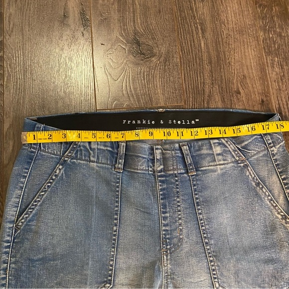 Frankie & Stella Jeans size 16 Jeaniologie skinny jeans elastic waist pull on - Picture 7 of 10